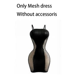 Women Summer Beach Cover Up Hollow Out Beachwear Bodycon Dress Without Underwear Sheer Mesh Fishnet Music festival Swimsuit