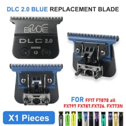 For 707Z Replacement Professional Barber Trimmers DLC Blade Carbon Steel Knife Head Barbershop
