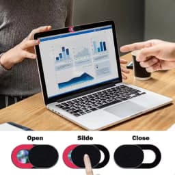 1-20PCS Universal Ultra Thin Laptop Camera Cover Slide Privacy Webcam Stickers for IPhone IPad Computer Camera Blocker Slider