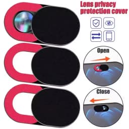 1-20PCS Universal Ultra Thin Laptop Camera Cover Slide Privacy Webcam Stickers for IPhone IPad Computer Camera Blocker Slider