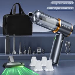CENRR Portable Wireless Car Vacuum Cleaner Mini Powerful 998000PA Home Appliance Handheld Blower Vacuum Cleaner for Car Cleaner
