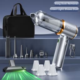 CENRR Portable Wireless Car Vacuum Cleaner Mini Powerful 998000PA Home Appliance Handheld Blower Vacuum Cleaner for Car Cleaner