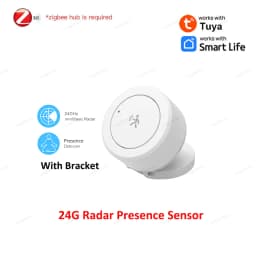 Zigbee Smart Human Presence Sensor MmWave Radar Motion Detector Luminance Temperature Humidity For Zigbee2mqtt Smart Life TUYA