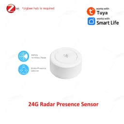 Zigbee Smart Human Presence Sensor MmWave Radar Motion Detector Luminance Temperature Humidity For Zigbee2mqtt Smart Life TUYA