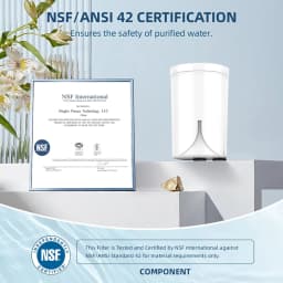 Faucet Water Filter Compatible with Brita On Tap HF/V/V-MF Tap 600L Water Filter for BRITA On Tap V Filter Cartridge