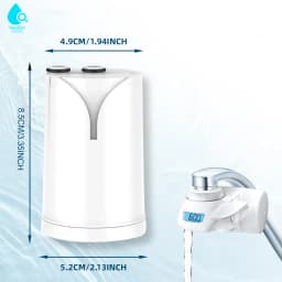 Faucet Water Filter Compatible with Brita On Tap HF/V/V-MF Tap 600L Water Filter for BRITA On Tap V Filter Cartridge