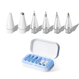 4/6pcs Pencil Nib Tips for Apple Pencil Pro 2nd 1st Gen Replacement Stylus Pen Tip for iPad Pen Nibs With Storage Case Set