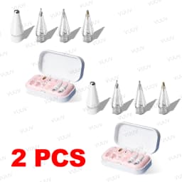 4/6pcs Pencil Nib Tips for Apple Pencil Pro 2nd 1st Gen Replacement Stylus Pen Tip for iPad Pen Nibs With Storage Case Set