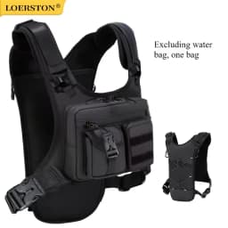 Lightweight Running Chest Pack for Hiking Outdoor Activities Marathon Bicycle Race Vest Bag No Water Bladder