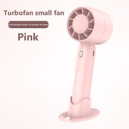Lenovo Handheld Fan USB Rechargeable 2 in 1 Desk Fan Strong Wind Mini Cooling Fan Quiet Small Air Cooler for Office Travel