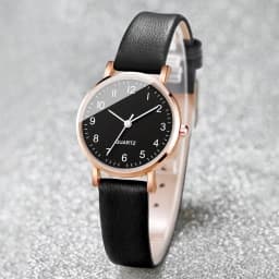 Elegant Small Dial Women Quartz Watch Simple Leather Strap Ladies Wristwatches Reloj Mujer Girls Clock Gift(Without Box)