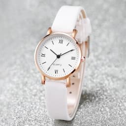 Elegant Small Dial Women Quartz Watch Simple Leather Strap Ladies Wristwatches Reloj Mujer Girls Clock Gift(Without Box)