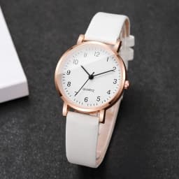 Elegant Small Dial Women Quartz Watch Simple Leather Strap Ladies Wristwatches Reloj Mujer Girls Clock Gift(Without Box)