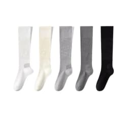 Compression Socks for Women Men Running Cycling Sports Socks Breathable Mesh Spring Summer Thin Knee High Socks for Fitness Gym
