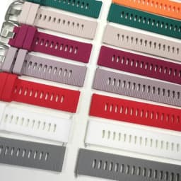 20/22mm Official Strap For Garmin Forerunner 55 245 165 255 265 745 70 170 Music Vivoactive 6 5 Venu Silicone Bands Replacement