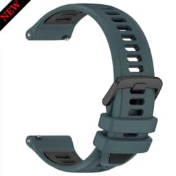 20/22mm Official Strap For Garmin Forerunner 55 245 165 255 265 745 70 170 Music Vivoactive 6 5 Venu Silicone Bands Replacement