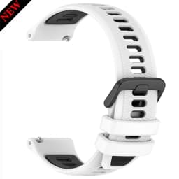 20/22mm Official Strap For Garmin Forerunner 55 245 165 255 265 745 70 170 Music Vivoactive 6 5 Venu Silicone Bands Replacement