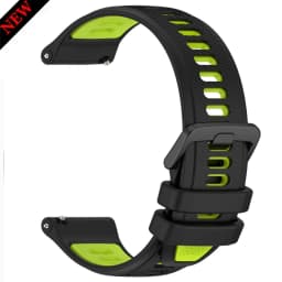 20/22mm Official Strap For Garmin Forerunner 55 245 165 255 265 745 70 170 Music Vivoactive 6 5 Venu Silicone Bands Replacement