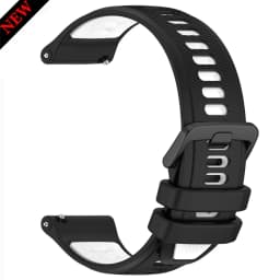 20/22mm Official Strap For Garmin Forerunner 55 245 165 255 265 745 70 170 Music Vivoactive 6 5 Venu Silicone Bands Replacement