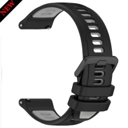 20/22mm Official Strap For Garmin Forerunner 55 245 165 255 265 745 70 170 Music Vivoactive 6 5 Venu Silicone Bands Replacement