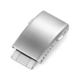 18mm 20mm 22mm Stainless Steel Extended Fold Solid Watch Buckle for Seiko Silver Double Push Safety Milled Clasp Watchband Clasp