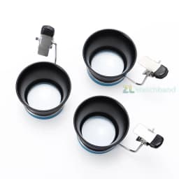 5X 10X 20X Eyeglass Magnifier Clip-On Eye Loupe Magnifying Lens Watchmaker Repair Tool Portable Eyepiece Process Operation Tool