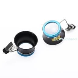 5X 10X 20X Eyeglass Magnifier Clip-On Eye Loupe Magnifying Lens Watchmaker Repair Tool Portable Eyepiece Process Operation Tool