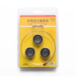 5X 10X 20X Eyeglass Magnifier Clip-On Eye Loupe Magnifying Lens Watchmaker Repair Tool Portable Eyepiece Process Operation Tool