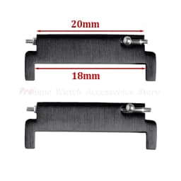 Watch Band Adapters 18mm To 22/22mm , 20mm 22mm To 18/20/22mm Quick Release Pins Lug Connectors Strap Spring Bars Accessories