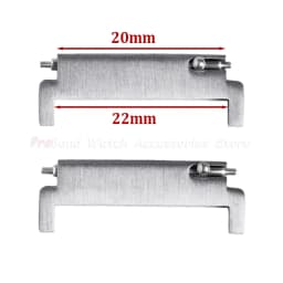 Watch Band Adapters 18mm To 22/22mm , 20mm 22mm To 18/20/22mm Quick Release Pins Lug Connectors Strap Spring Bars Accessories