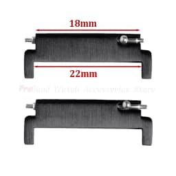 Watch Band Adapters 18mm To 22/22mm , 20mm 22mm To 18/20/22mm Quick Release Pins Lug Connectors Strap Spring Bars Accessories