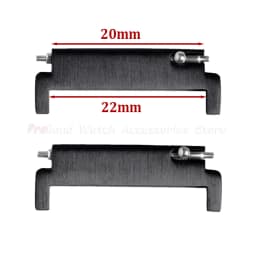 Watch Band Adapters 18mm To 22/22mm , 20mm 22mm To 18/20/22mm Quick Release Pins Lug Connectors Strap Spring Bars Accessories
