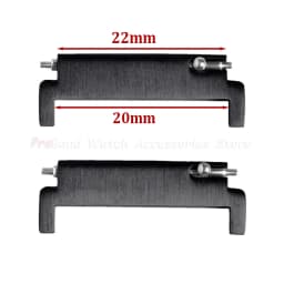 Watch Band Adapters 18mm To 22/22mm , 20mm 22mm To 18/20/22mm Quick Release Pins Lug Connectors Strap Spring Bars Accessories