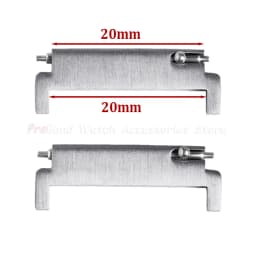 Watch Band Adapters 18mm To 22/22mm , 20mm 22mm To 18/20/22mm Quick Release Pins Lug Connectors Strap Spring Bars Accessories
