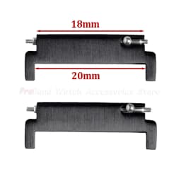 Watch Band Adapters 18mm To 22/22mm , 20mm 22mm To 18/20/22mm Quick Release Pins Lug Connectors Strap Spring Bars Accessories