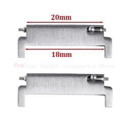 Watch Band Adapters 18mm To 22/22mm , 20mm 22mm To 18/20/22mm Quick Release Pins Lug Connectors Strap Spring Bars Accessories