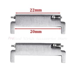 Watch Band Adapters 18mm To 22/22mm , 20mm 22mm To 18/20/22mm Quick Release Pins Lug Connectors Strap Spring Bars Accessories