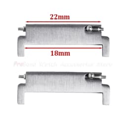 Watch Band Adapters 18mm To 22/22mm , 20mm 22mm To 18/20/22mm Quick Release Pins Lug Connectors Strap Spring Bars Accessories