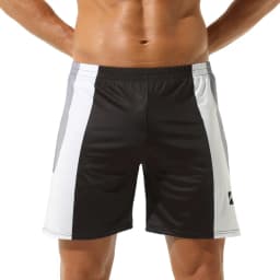 sports pants color matching casual fashion trend three-point pants breathable beach pants basketball boxer shorts F3701