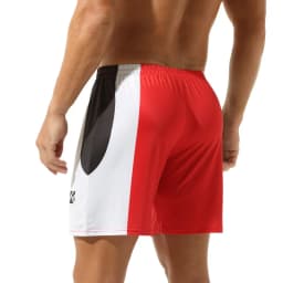 sports pants color matching casual fashion trend three-point pants breathable beach pants basketball boxer shorts F3701
