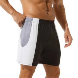 sports pants color matching casual fashion trend three-point pants breathable beach pants basketball boxer shorts F3701