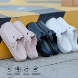 Litfun Fashion Clogs Slippers Anti-Slip Lab Waterproof Medical Slippers Women Men Working Slippers Shoes Nurses Soft Eva Slides