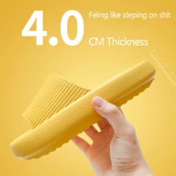 Cloud Sliders Women Men Non-Slip Bathroom Slippers Summer Soft Flip Flop Pillow Sliders Platform Pool Sliders Shower Shoes for I