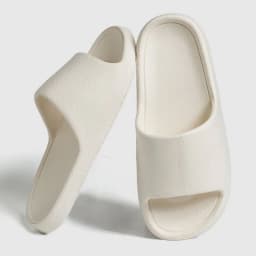 Cloud Sliders Women Men Non-Slip Bathroom Slippers Summer Soft Flip Flop Pillow Sliders Platform Pool Sliders Shower Shoes for I
