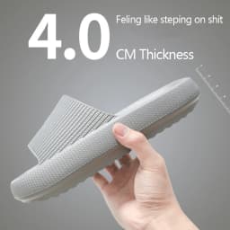 Cloud Sliders Women Men Non-Slip Bathroom Slippers Summer Soft Flip Flop Pillow Sliders Platform Pool Sliders Shower Shoes for I