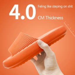 Cloud Sliders Women Men Non-Slip Bathroom Slippers Summer Soft Flip Flop Pillow Sliders Platform Pool Sliders Shower Shoes for I