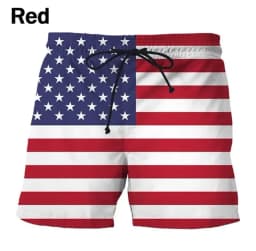 Germany USA UK Flag Beach Shorts Men 3D Printing Board Shorts Swimsuit homme 2024 Summer New Hawaii Swim Trunks Cool Ice Shorts