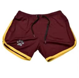 Beach Pants Summer Sports Men's Muscle Fitness Casual Mesh Breathable Pants Running Training Quick Dry Breathable Shorts