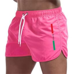 PLA Pantalones Cortos De Fitness Traje De Baño De Verano Deportes De Ocio Tabla De Natación Para Hombre, Marea De Playa