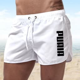 New Summer Hot Swimmers, Gym Running Shorts, Men's Beach Wear, Luxury Beach Shorts, Quick Drying